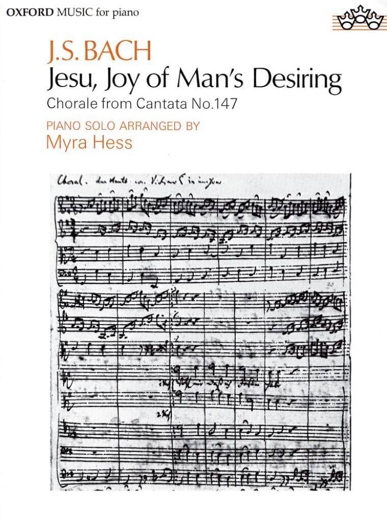 Jesu, Joy of Man's Desiring: Piano solo