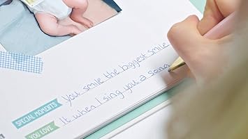 milestone baby's first year album