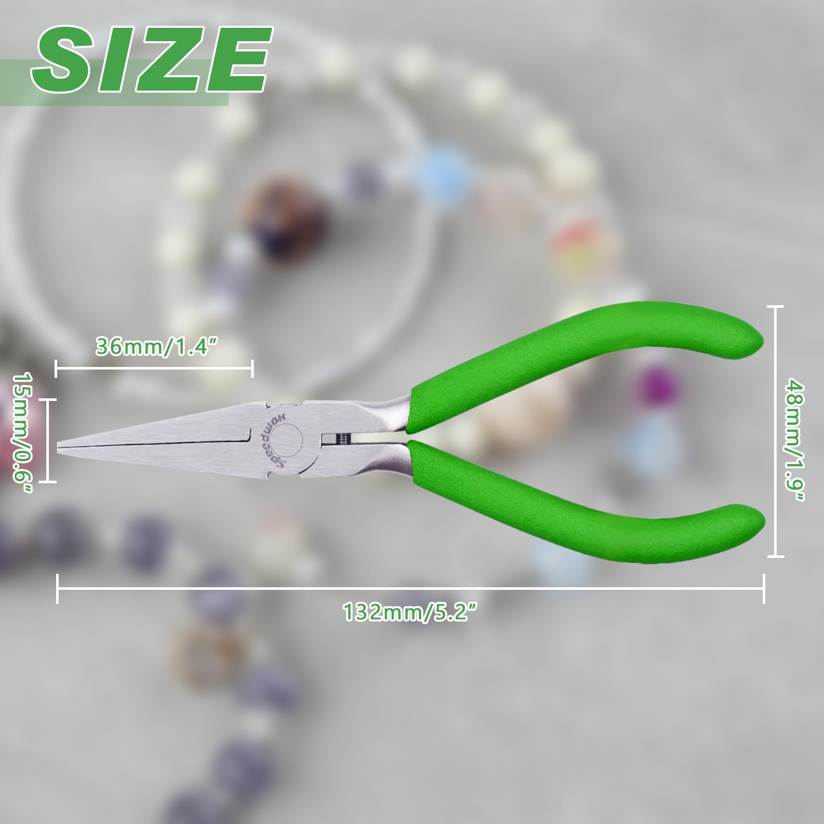 SPEEDWOX 5 inch flat nose pliers mini duckbill pliers fine nose pliers fine nose pliers precision pliers for jewelry making hand tools beading craft craft