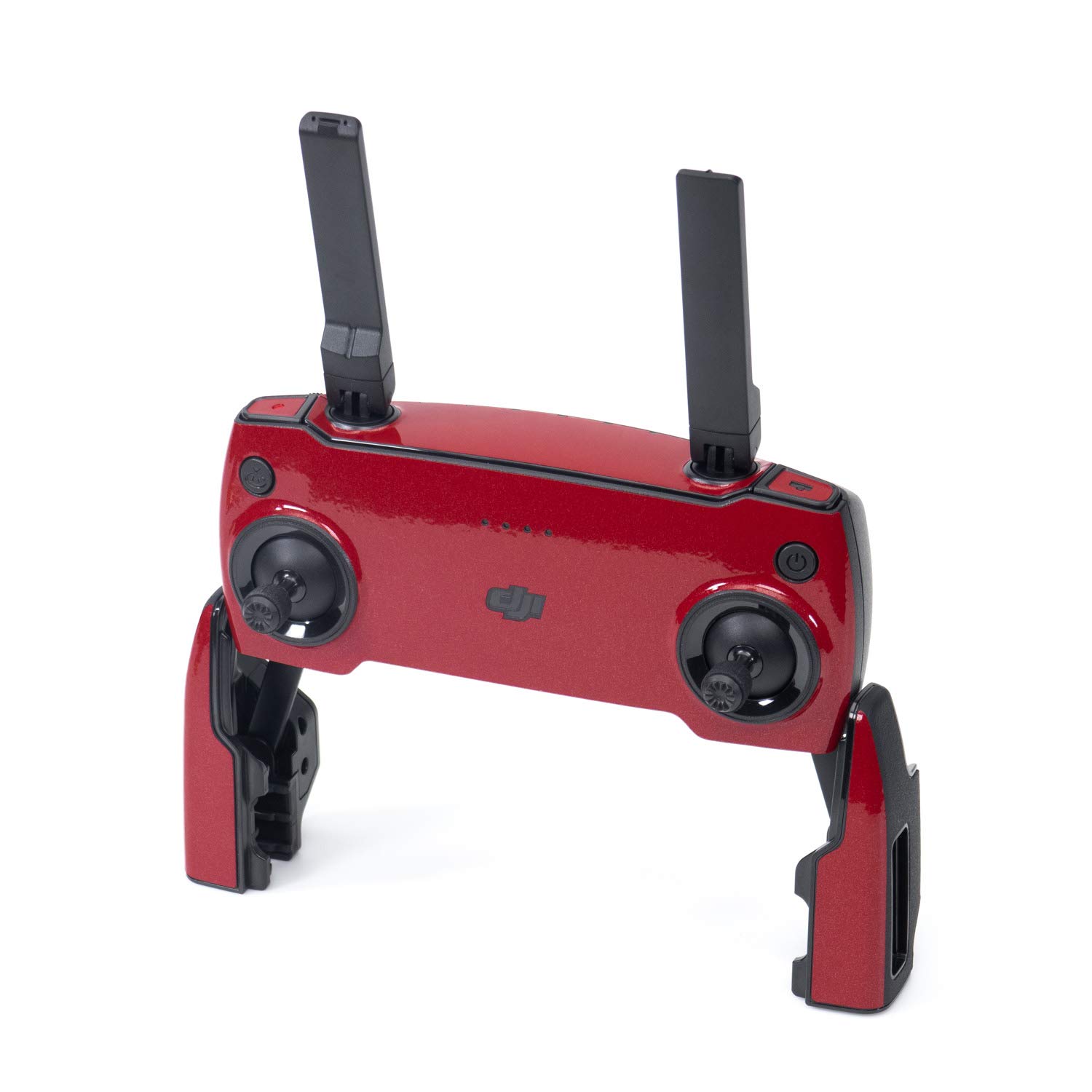 Wrapgrade Skin Sticker compatible with DJI Mavic Mini | Remote Controller (JAPAN RED)