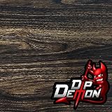 Dark Brown Straight Woodgrain Wood Hydrographic Water Transfer Film Hydro Dipping Dip Demon Wizard Ape