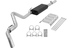 Flowmaster 17126 Force II Cat-Back Exhaust Kit 3 Inch Aluminized Steel Compatible with 1988-1992 Chevy GMC 1/2 Ton or 3/4 Ton 5.7L Standard Cab Long Bed using slip-fit catalytic converter