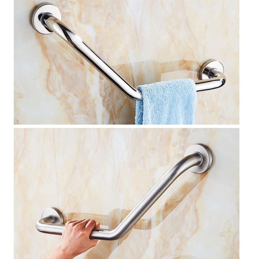 ältere Behinderte Spiegel barrierefreie Handläufe Badezimmer