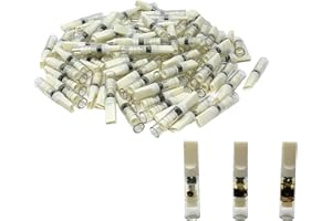 TSY TOOL 100 Pc Disposable Cigarette Filter Tips, Cigarette Tubes, Smoking Filters Tube, Cigarette Tar and Chemical Removal, Recommended 4-8 Usage