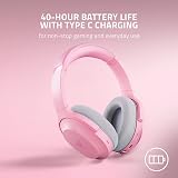 Razer Barracuda Wireless Gaming Headset Quartz Pink Dual Wireless TriForce 50mm view 7
