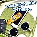 JUICY FRUIT Chewing Gum Pack, Tropical, 5 Count (18 Pack)