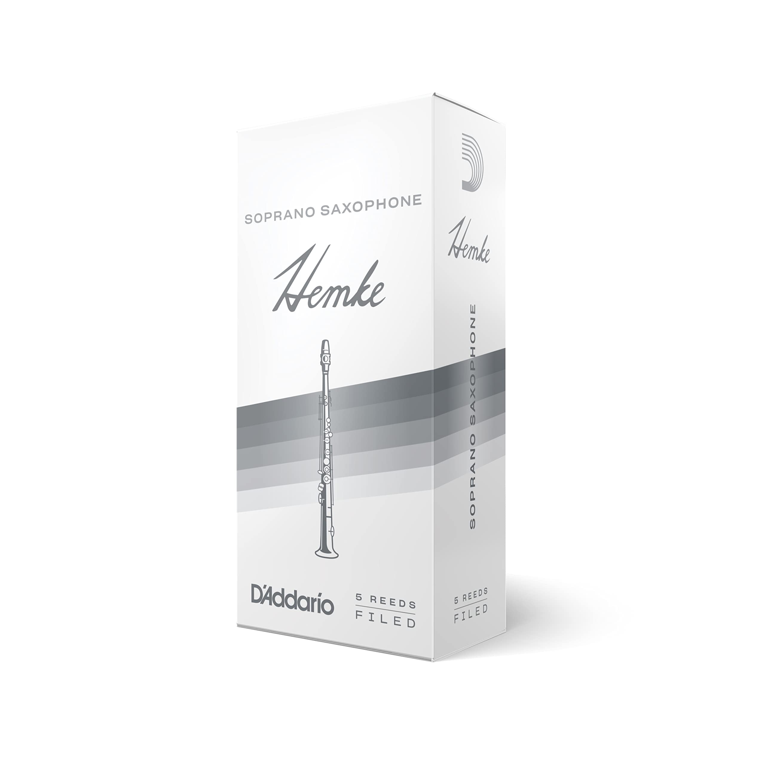 Rico Hemke 3.0 Strength Reeds for Soprano Sax (Pack of 5)