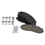 TRQ Front Brake Pads Ceramic Compatible with