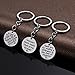 Teacher Gifts for Women - 3PCS Teacher Keychain, Teacher Appreciation Gifts, Teacher Christmas Valentines Gifts Thank You Gifts for Teacher