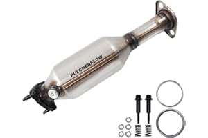 PULCHERFLOW Catalytic Converter Compatible with 1997 1998 1999 2000 2001 Honda CRV CR-V 2.0L l4 Catalytic Convertor High Performance (EPA Compliant)