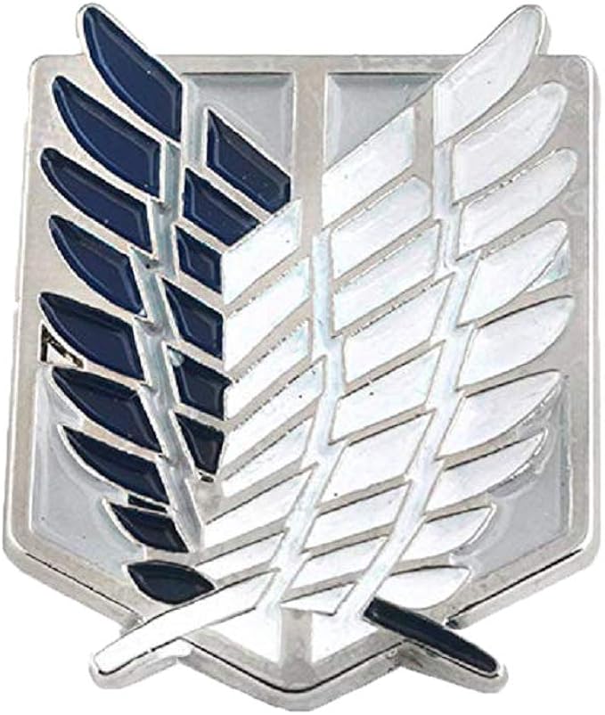 Attack on Titan Wings Anime of Liberty Metal Pin Badge