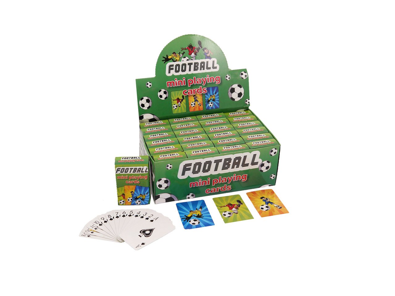 HENBRANDT Football Theme Mini Playing Cards - Pack of 24