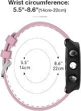 YHC Strap 20mm for Garmin Forerunner 245/645, Vivoactive 3 Pink view 5