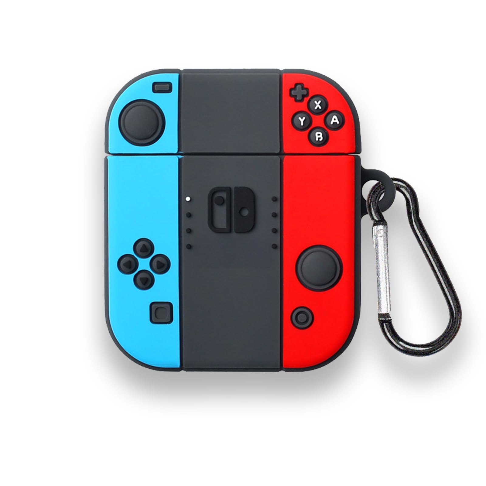 TCPENG Airpod Case, AirPods1&2 Case Cover with Keychain, Soft Silicone 3D Cute Cartoon Airpod 1 2 Case, Durable 3D Cute Cartoon Funny Cover Shockproof Full Protection (S_witch)