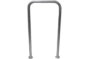 MARINE FIBERGLASS DIRECT 36" H x 22" W - Aluminum Handrail - Safety Grab Bar for Marine, Dock, Deck, Boat, Pool, Hot Tub