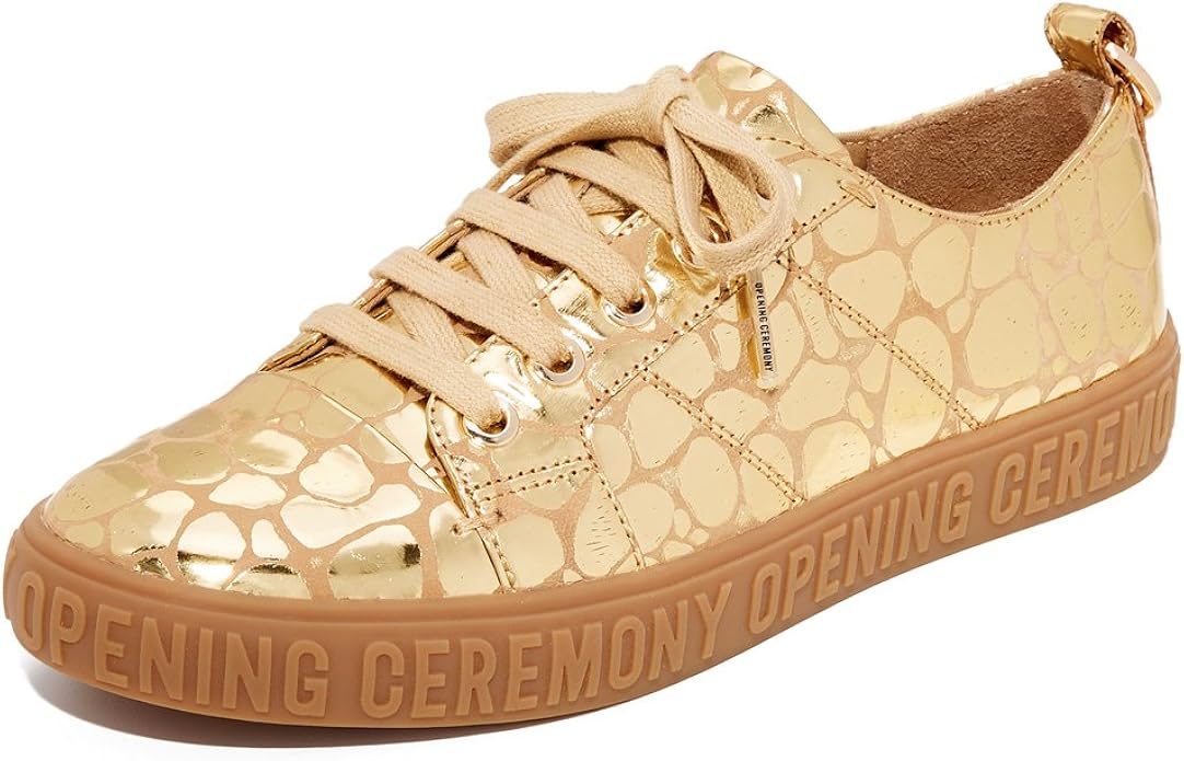 ecco kyle sneaker womens gold