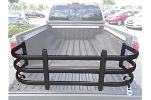 ADI OFF ROAD Truck Bed Extender for 2012-2022 Nissan Frontier and 2022 Hyundai Santa Cruz Black