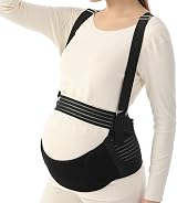 MomTend 5 in 1 Pregnancy Support Belt Beige XL Maternity Postpartum Belly Band