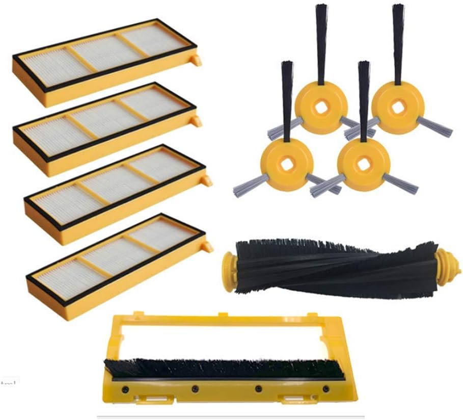 VEABEST Replacement Parts for Shark RV750,R75,RV700,RV720,RV750C,RV755 Robot Vacuum Replaces Part, Shark ION Robot Vacuums Accessories Replacement Parts Kit (Set one)