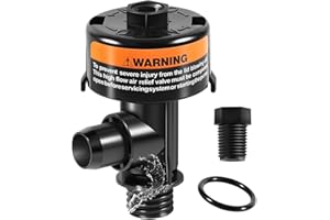 JOHNTRUCK 98209803 High Flow Manual Relief Valve Replacement/Air Relief Manual Valve Assembly for Pool and Spa Filter, 98209800