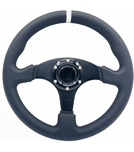 Amazon.com: SIMPUSH 13-Inch (33cm) Carbon Fiber Steering Wheel MOD