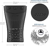 ecooe 1200 Stainless Steel Cleaning Beads with Silicone Storage Bag view 5
