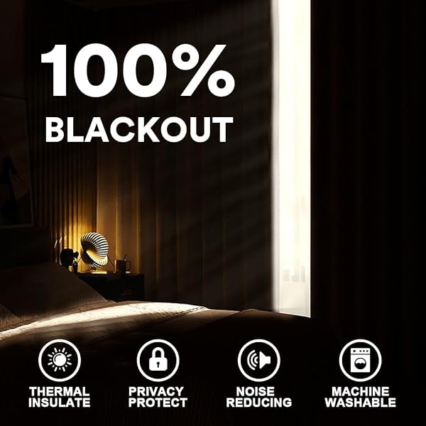 100% BLACKOUT CURTAINS 84 INCH LENGTH 2 PANEL THERMAL INSULATED BLACK OUT CURTAIN FOR LIVING ROOM BEDROOM WINDOW DRAPES CHENILLE THICK LINEN NEUTRAL RUSTIC FARMHOUSE, 52″ W X 84″ L,CLOUD(NOT SOLID)