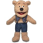 14" Silly Bear, Animal Hand Puppet with Moving Mouth by Silly Puppets
