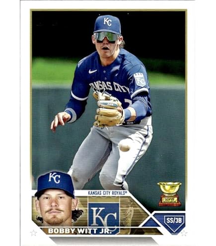 Amazon.com: Bobby Witt Jr. 2019 Leaf HYPE! #25 Only 5000 Made