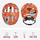 ABUS Smiley 3.0 Kids Bike Helmet - Low Fit, Pigtail Space, Reflectors view 3