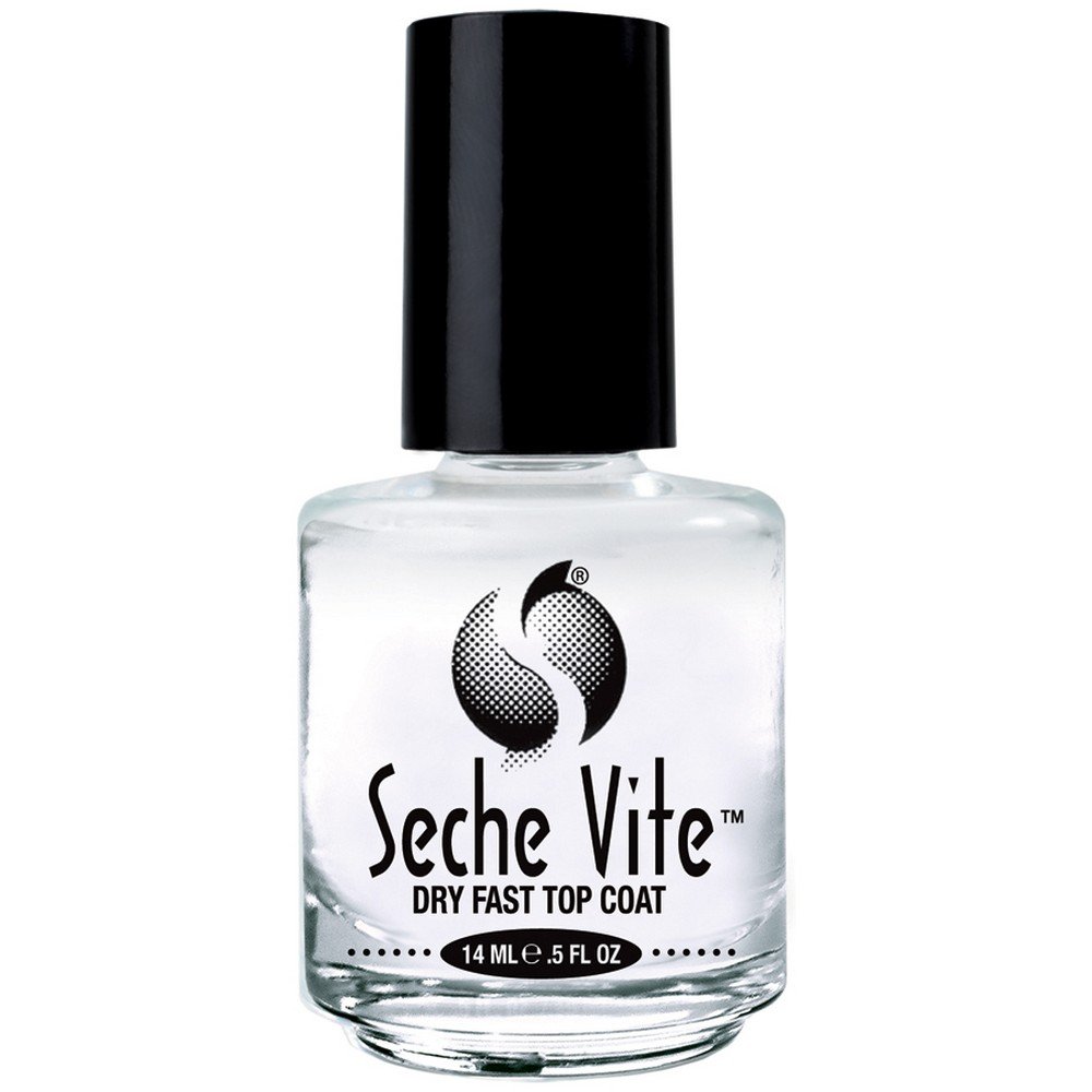 Seche Vite Dry Fast Top Coat 0.5 Ounces 