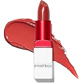 Smashbox Be Legendary Prime & Plush Lipstick | Creamy, Peptide-Infused, Lipstick with Primer for Smooth Color & Moisture Boosting Ceramides, 0.11 Ounce