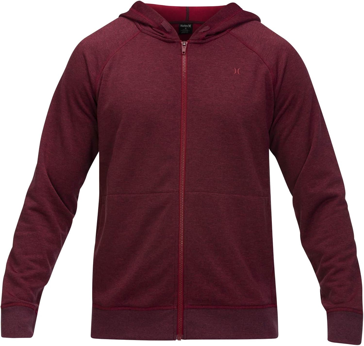 Hurley Men's Nike Dri-fit Disperse Zip Fleece Hoodie: Clothing