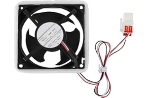 ADKUN 3612JL-04W-S49 DA81-06013A Refrigerator Evaporator Fan Motor Replacement for Samsung RF28HFEDBSG/AA-00 etc, Replace DA31-00287A, U92C12MS1B3-52,AP5914786, PS9603956, 3967908, EAP9603956.