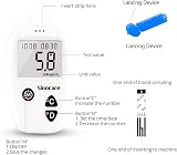 Sinocare Safe Accu Blood Glucose Monitor Kit with Strips Case UK mmol/L view 8