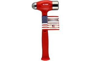 Trusty-Cook Ball Peen Dead Blow Hammer (43oz, Red)