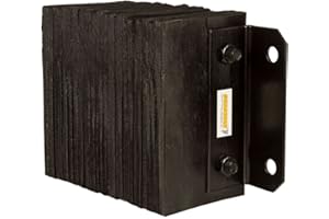 GUARDIAN INDUSTRIAL PRODUCTS Guardian 6" Deep Horizontal Laminated Dock Bumper - 10" H x 14" W