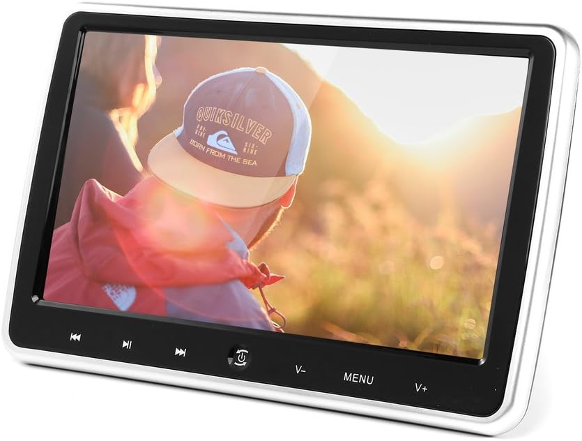 iUcar Headrest DVD Player 10.1 Inch HD Ultra-thin Car Headrest DVD Player 1024 x 600 With Remote Control