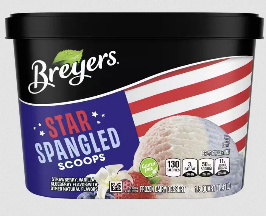 Breyer's Ice Cream 48 oz. Tub