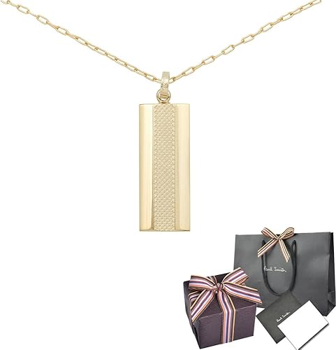Amazon セット品 ポールスミス Paul Smith メンズ ユニオンジャック ネックレス ブランド アクセサリー ペンダント チェーン ゴールド ネックレス 通販