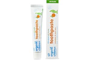 Dentifrice bio pour enfants Mandarine et Aloe Vera Fluoride