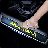 kaiweiqin 4Pcs Car Door Sill Scuff Plate Cover for