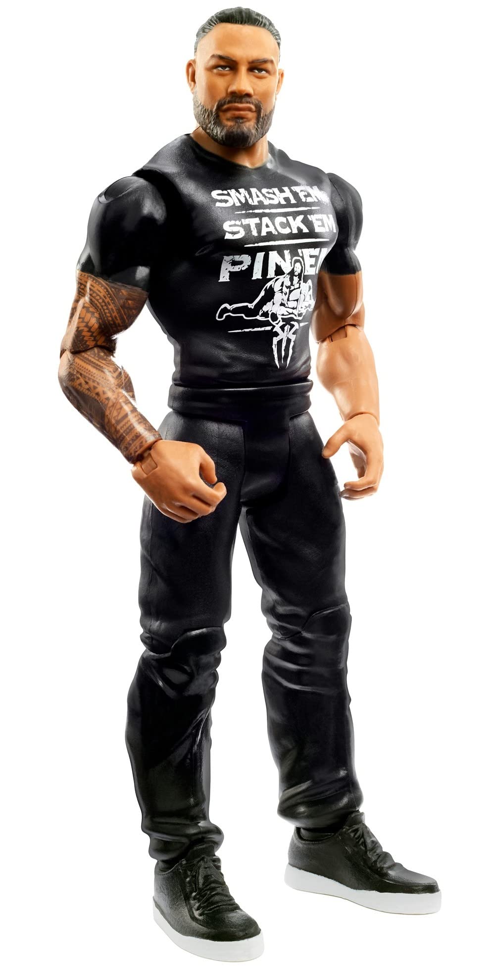 WWE HDD14 - Roman Reigns Basic Action Figure, Articulated, 6 Inches, Collectable, Ages 6+