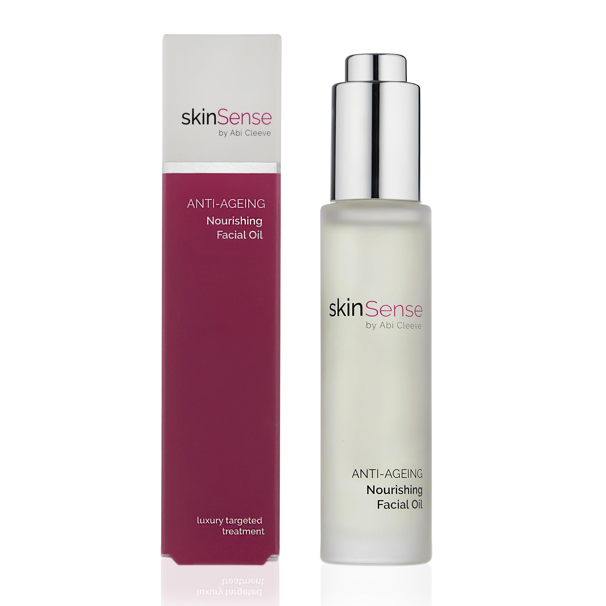 SkinSense Anti-Ageing Nourishing Facial Oil 30ml, Face Oil Anti-Ageing, Face Oil for Dermaplaning, Guasha Oil, Face Oil for dry skin, Beauty Oil for Face Massage