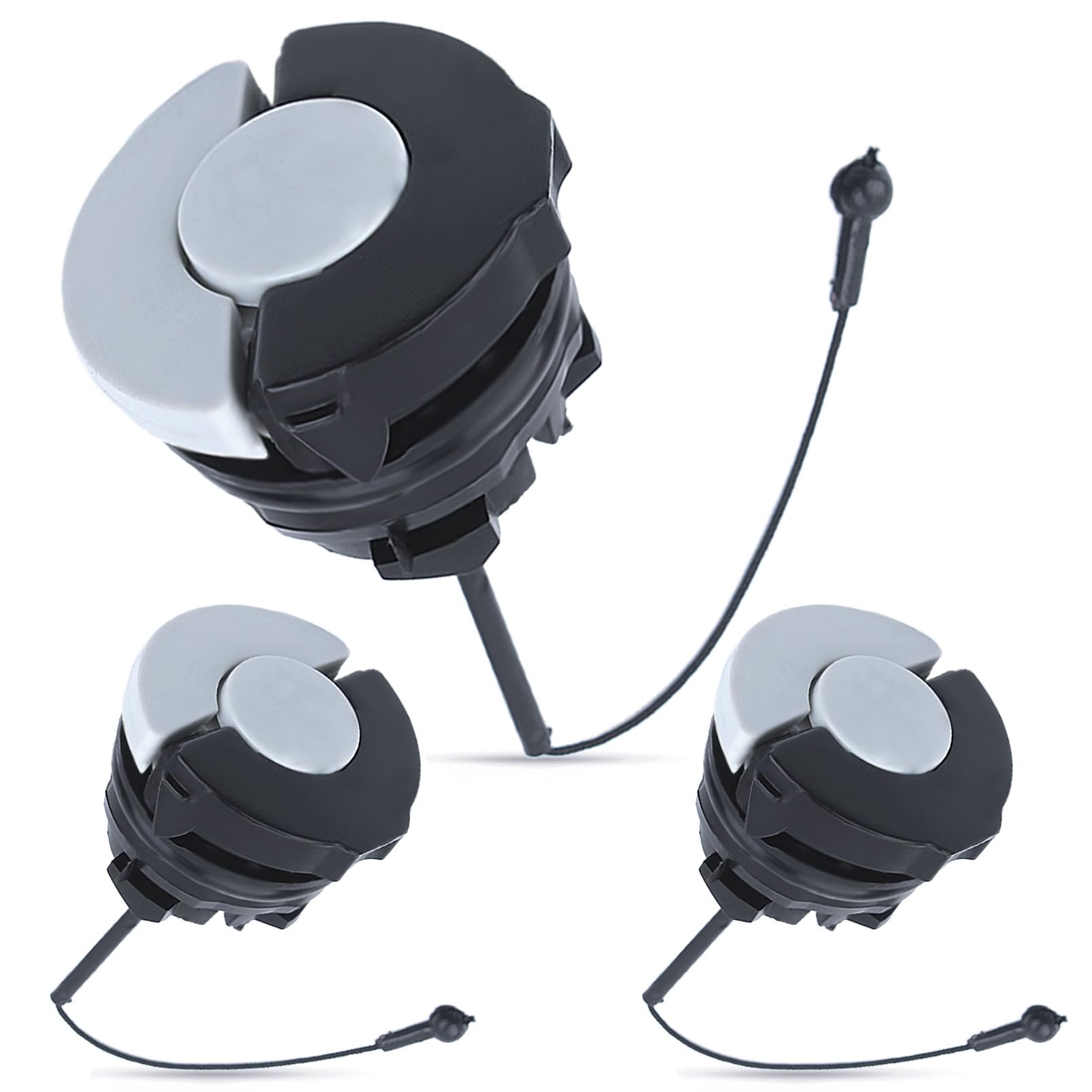 Haishine 3 x Gas Fuel Cap for STIHL MS192T MS200 MS250 MS290 MS380 MS390 MS440 MS460 MS880