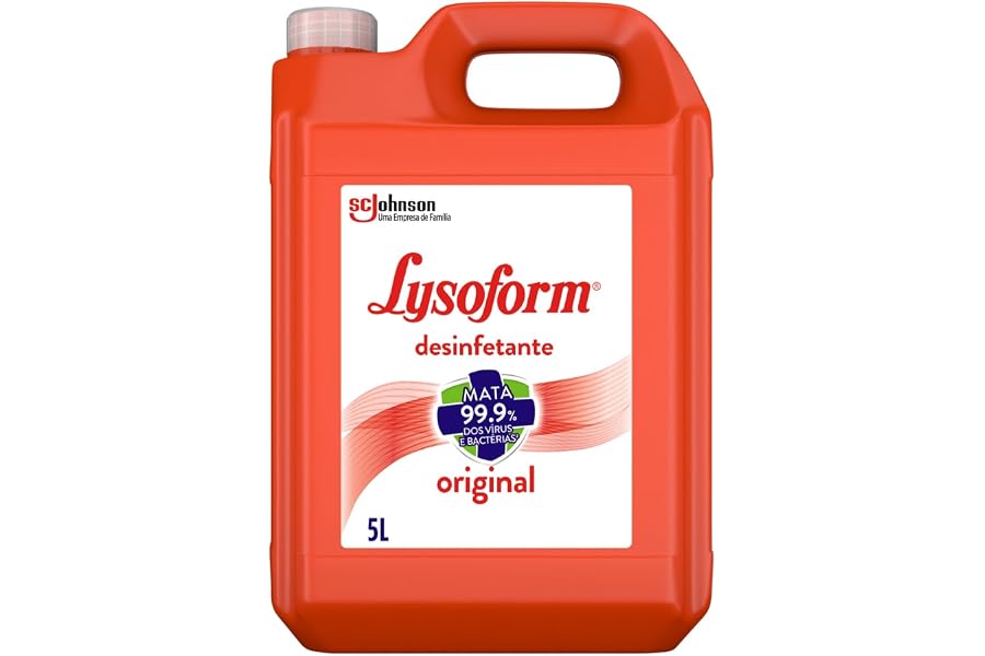 Lysoform Original, Desinfetante Líquido, Limpeza Casa, 5L