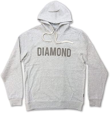 grey diamond hoodie