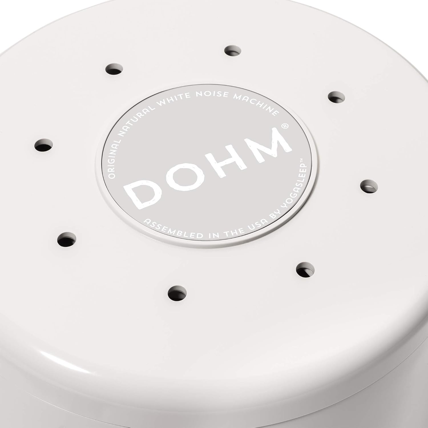 Marpac Dohm Classic (White) | The Original White Noise Machine | Soothing Natural Sound from a Real Fan | Noise Cancelling | Sleep Therapy, Office Privacy, Travel | For Adults & Baby | 101 Night Trial: Health & Personal Care