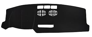 Custom Fit Dashboard Black Center Console Cover Dash Mat Protector Sunshield Cover for 2017 2018 2019 Mazda CX-5 CX 5 SUV