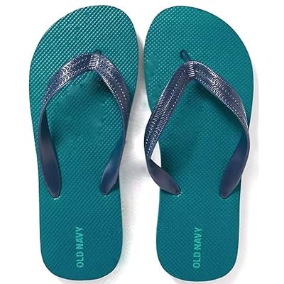 Teal and Navy Flip Flops for Boys Size 12-13 Nepal Ubuy